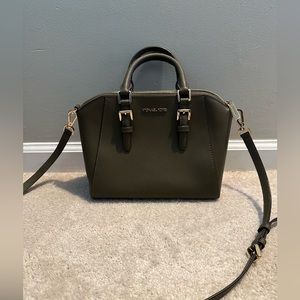 Army Green Michael Kors Medium Ciara messenger crossbody satchel